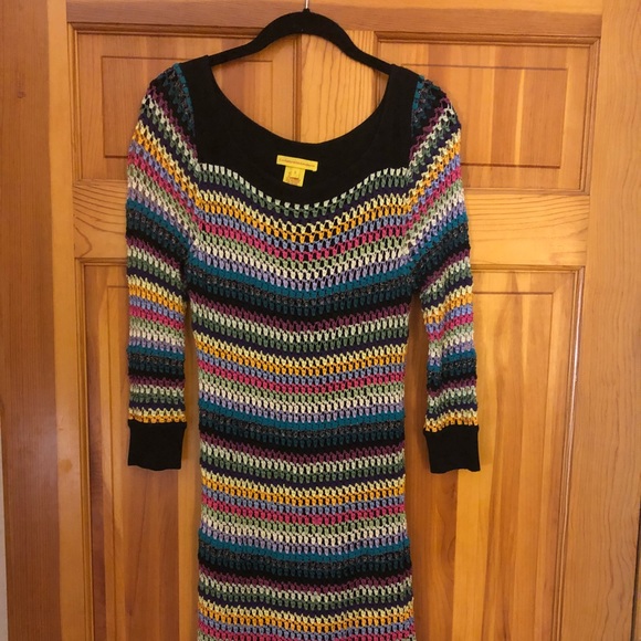 Catherine Malandrino multi-colored knit dress - Picture 2 of 4